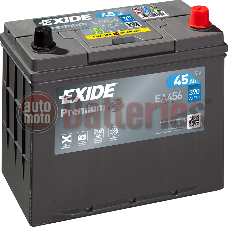 Аккумулятор exide premium ea456