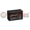 GNB Industrial Power By Exide Technologies 12v Powerfit S312/7 S  7.2Ah VRLA  Long Life