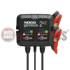 Φορτιστής συντήρησης μπαταριών NOCO GENIUS2X2EU 2 θέσεων φόρτισης 4Α (2Α ανά θέση φόρτισης)
