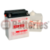 Μπαταρία Μοτοσυκλέτας BS-BATTERY  BB12AL-A2  DRY 12.6AH 155EN Αντιστοιχία YB12AL-A2