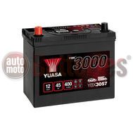 YUASA YBX3057 12V Capacity  45Ah  400A Yuasa SMF Battery
