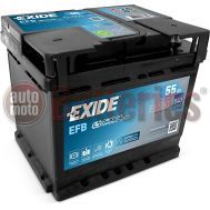 Μπαταρία Αυτοκινήτου EXIDE EFB Start Stop EL550  12V 55Ah 540A-Εκκίνησης