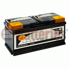 Μπαταρία Αυτοκινήτου Continent Premium Power L5 100 12V 100Ah  830EN Εκκίνησης