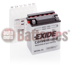 Exide YB12AL-A2  Conventional  Motorbike & Sport Battery EB12AL-A2