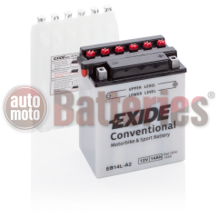Exide YB14L-A2  Conventional  Motorbike & Sport Battery EB14L-A2