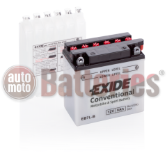 Exide YB7L-B Conventional  Motorbike & Sport Battery EB7L-B