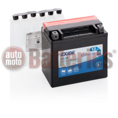 Exide AGM YTX14L-BS Motorbike & Sport Battery ETX14L-BS