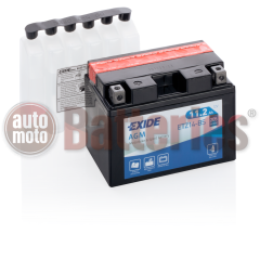 Exide AGM YTZ14S-BS  Motorbike & Sport Battery ETZ14S-BS
