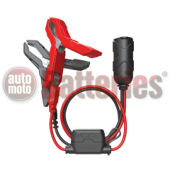Βύσμα 12 Volt με τσιμπίδες συσσωρευτών NOCO GC017
