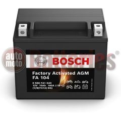 BOSCH Battery  FA104 AGM Factory Activated YTX12-BS / GTX12-BS