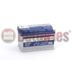 Μπαταρία Αυτοκινήτου Bosch S4E07  Start Stop EFB  12V 65AH 650EN A-Εκκίνησης