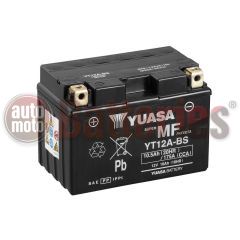 Μπαταρία Μοτοσυκλέτας Yuasa YT12A-BS 12V 10.5AH 175CCA