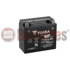 Μπαταρία Μοτοσυκλέτας Yuasa YTX20L-BS 12V 18.9AH 270CCA