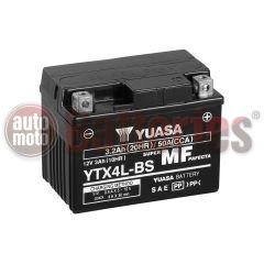 Μπαταρία Μοτοσυκλέτας Yuasa YTX4L-BS 12V  3.2 AH 50CCA