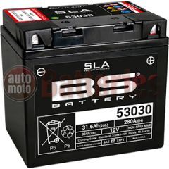 Μπαταρία Μοτοσυκλέτας BS-BATTERY  53030 SLA  31.6AH 280EN
