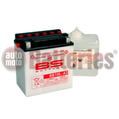 Μπαταρία Μοτοσυκλέτας BS-BATTERY  BB10L-A2  DRY 11.6AH 130EN Αντιστοιχία YB10L-A2