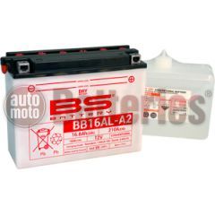 Μπαταρία Μοτοσυκλέτας BS-BATTERY  BB16AL-A2  DRY 16.8AH 210EN Αντιστοιχία YB16AL-A2