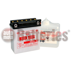 Μπαταρία Μοτοσυκλέτας BS-BATTERY  BB5L-B  DRY 5.3AH 65EN Αντιστοιχία YB5L-B