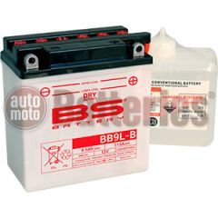 Μπαταρία Μοτοσυκλέτας BS-BATTERY  BB9L-B  DRY 9.5AH 115EN Αντιστοιχία YB9L-B