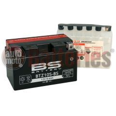 Μπαταρία Μοτοσυκλέτας BS-BATTERY  BTZ10S-BS  MF 9AH 190EN Αντιστοιχία YTZ10S-BS - TTZ10S-BS