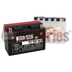 Μπαταρία Μοτοσυκλέτας BS-BATTERY  BT9B-BS  MF 8.4AH 120EN Αντιστοιχία YT9B-BS