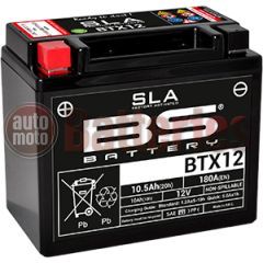 Μπαταρία Μοτοσυκλέτας BS-BATTERY BTX12 SLA 10.5AH 180EN Αντιστοιχία YTX12-BS