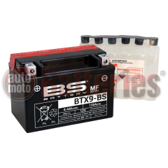 BTX9-BS  MF 8.4AH 135EN Αντιστοιχία YTX9-BS