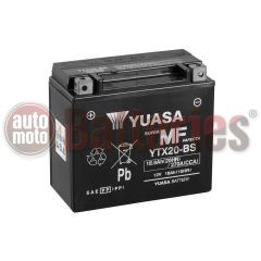 Μπαταρία Μοτοσυκλέτας Yuasa YTX20-BS 12V 18.9AH 270CCA