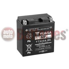 Μπαταρία Μοτοσυκλέτας Yuasa YTX20A-BS 12V 17,9AH 270CCA