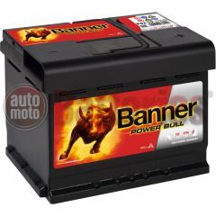 Μπαταρία Αυτοκινήτου Banner Power Bull P6219 12V 62AH-550EN A-Εκκίνησης