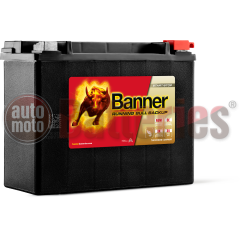 Μπαταρία Αυτοκινήτου Banner Running Bull 51801/AUX18L AGM BackUp  20AH  Start Stop 300A EN