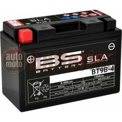 Μπαταρία Μοτοσυκλέτας BS-BATTERY BT9B-4 SLA  8.4AH 120EN Αντιστοιχία YT9B-BS-GT9B-4