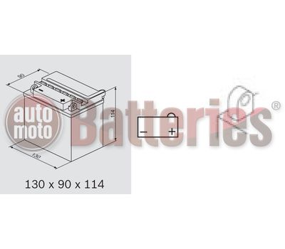 Μπαταρία Μοτοσυκλέτας BS-BATTERY  BB7C-A DRY 8.4AH 85EN Αντιστοιχία YB7C-A