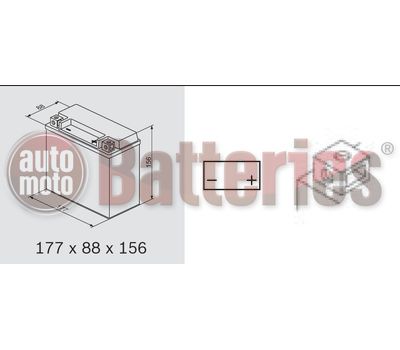 Μπαταρία Μοτοσυκλέτας BS-BATTERY  BTX20HL  SLA  18.9AH 310EN Αντιστοιχία  YTX20HL-BS