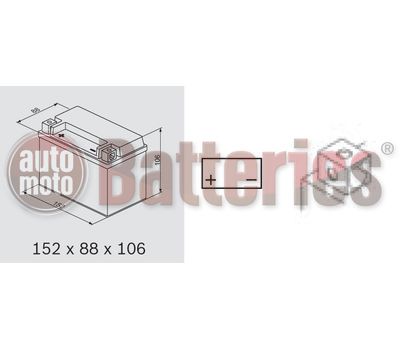 Μπαταρία Μοτοσυκλέτας BS-BATTERY BTX9 SLA 8.4AH 135 EN Αντιστοιχία YTX9-BS