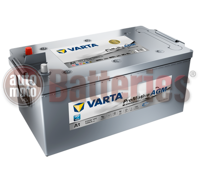 Μπαταρία Varta ProMotive  A1 AGM 12V  Maximum Deep Cycle Power 210Ah 1200EN A Εκκίνησης
