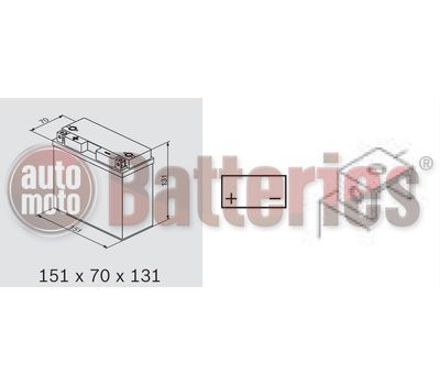 Μπαταρία Μοτοσυκλέτας GS-Battery-GT12B-4  VRLA  12V 10.5Ah  180CCA