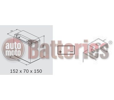 Μπαταρία Μοτοσυκλέτας GS-Battery-GT14B-4  VRLA  12V 12.6Ah  190CCA