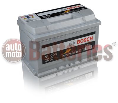 Μπαταρία Αυτοκινήτου Bosch S5008 12V 77AH-780EN A-Εκκίνησης