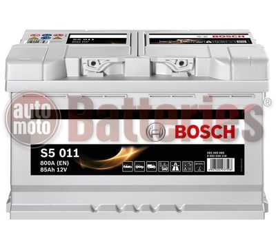 Μπαταρία Αυτοκινήτου Bosch S5011 12V 85AH-800EN A-Εκκίνησης
