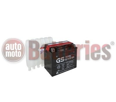 Μπαταρία Μοτοσυκλέτας GS AGM GTX12-BS 12V 10AH 180CCA