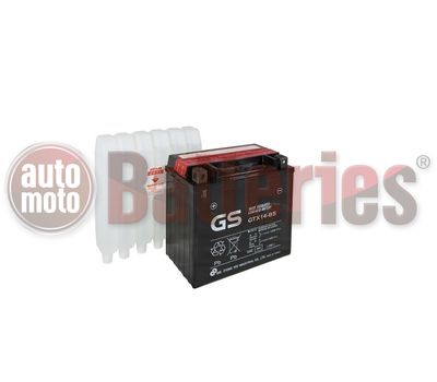 Μπαταρία Μοτοσυκλέτας GS AGM GTX14-BS 12V 12AH 220CCA