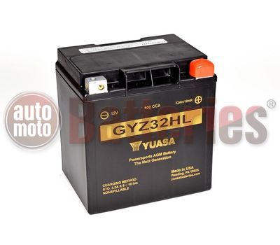 Μπαταρία Yuasa GYZ32HL 12V MF Battery Capacity 20hr 33.7(Ah): EN1 (Amps): 500CCA Made in USA