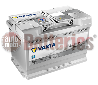 Μπαταρία Αυτοκινήτου VARTA Silver Dynamic AGM Technology E39  Start Stop  12V 70AH-760A-Εκκίνησης