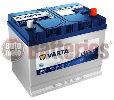 Μπαταρία Αυτοκινήτου VARTA Blue Dynamic EFB Technology N72  Start Stop  12V 72AH  760A-Εκκίνησης