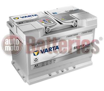 Μπαταρία Αυτοκινήτου VARTA Silver Dynamic AGM Technology A7  Start Stop  12V 70AH-760A-Εκκίνησης
