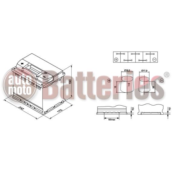 Μπαταρία Αυτοκινήτου Bosch S5006 12V 63AH-610EN A-Εκκίνησης