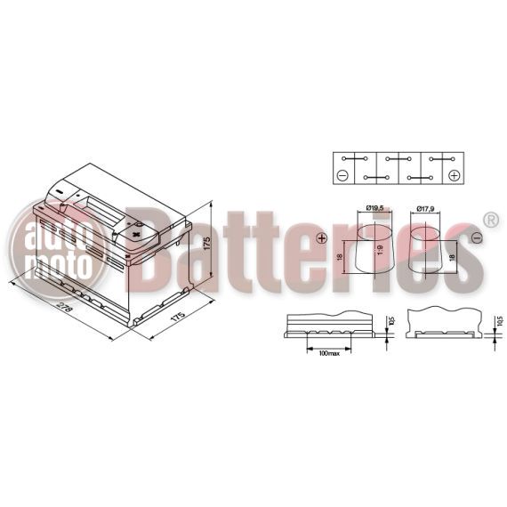 Μπαταρία Αυτοκινήτου Bosch S3007 12V 70AH-640EN A-Εκκίνησης