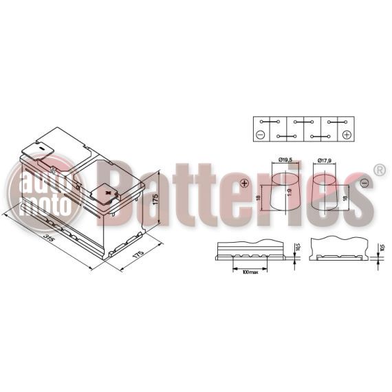 Μπαταρία Αυτοκινήτου Bosch S5010 12V 85AH-800EN A-Εκκίνησης