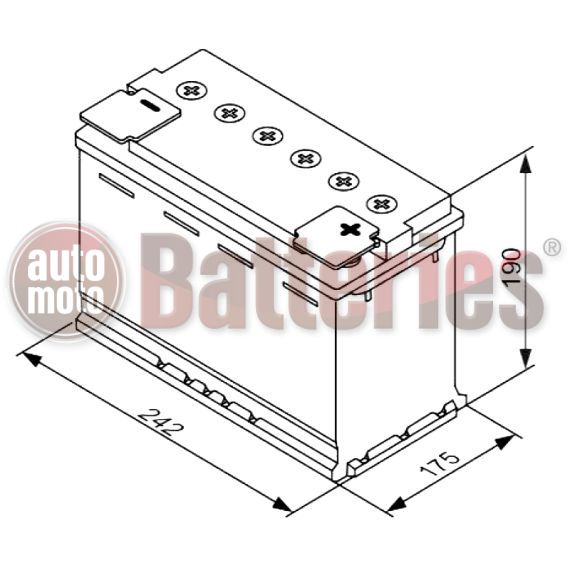 Μπαταρία Αυτοκινήτου  BOSCH  AGM  S5A05  Start  Stop  60AH 680EN Α-Εκκίνησης